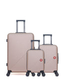 SWISS KOPPER - LOT DE 3 - Valise Grand Format, Valise Cabine et Valise Cabine XXS SPIEZ