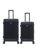Lot de 2 Valises Rigides Grand Format et Taille Moyenne GSTAAD