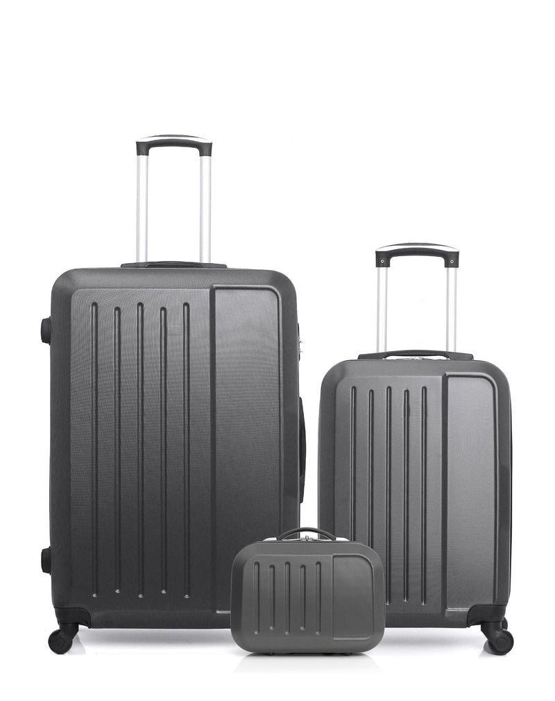 HERO - LOT DE 3 - Valises grand format, cabine et vanity VESUVIO