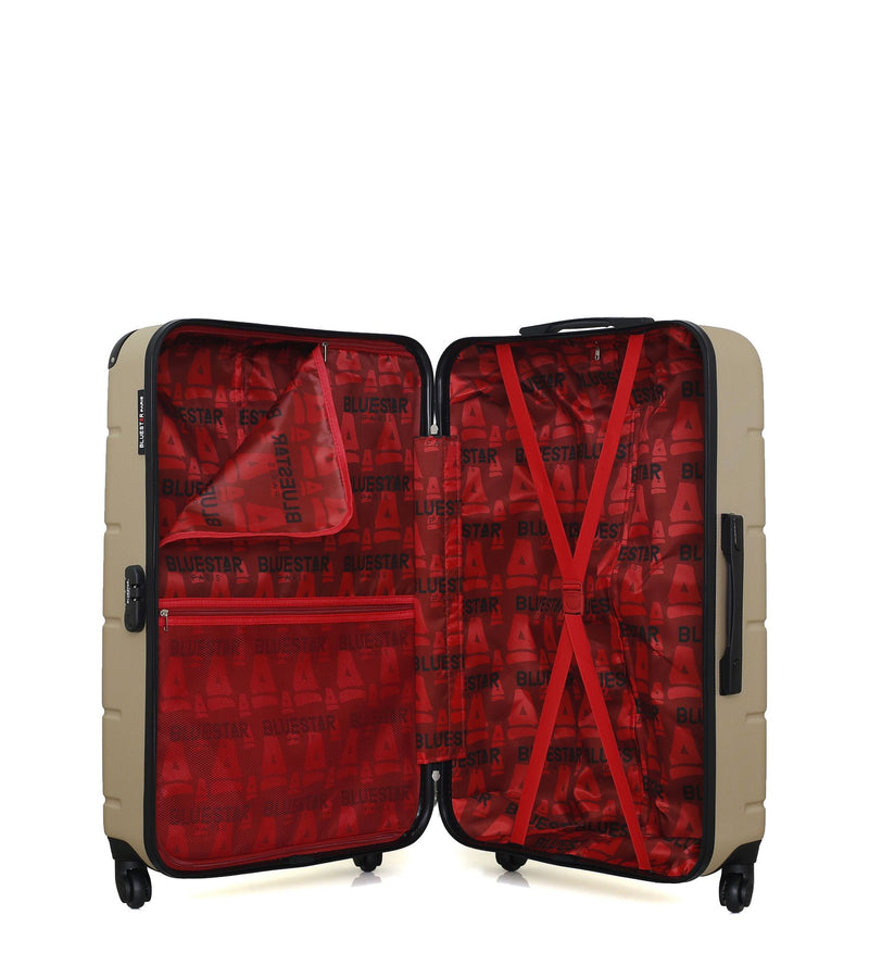 BLUESTAR - Set de 3 Valises OTTAWA 75 cm 4 Roues