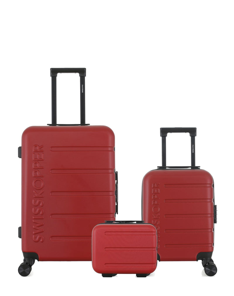 SWISS KOPPER - LOT DE 3 - Valises weekend, cabine XXS et vanity AIGLE