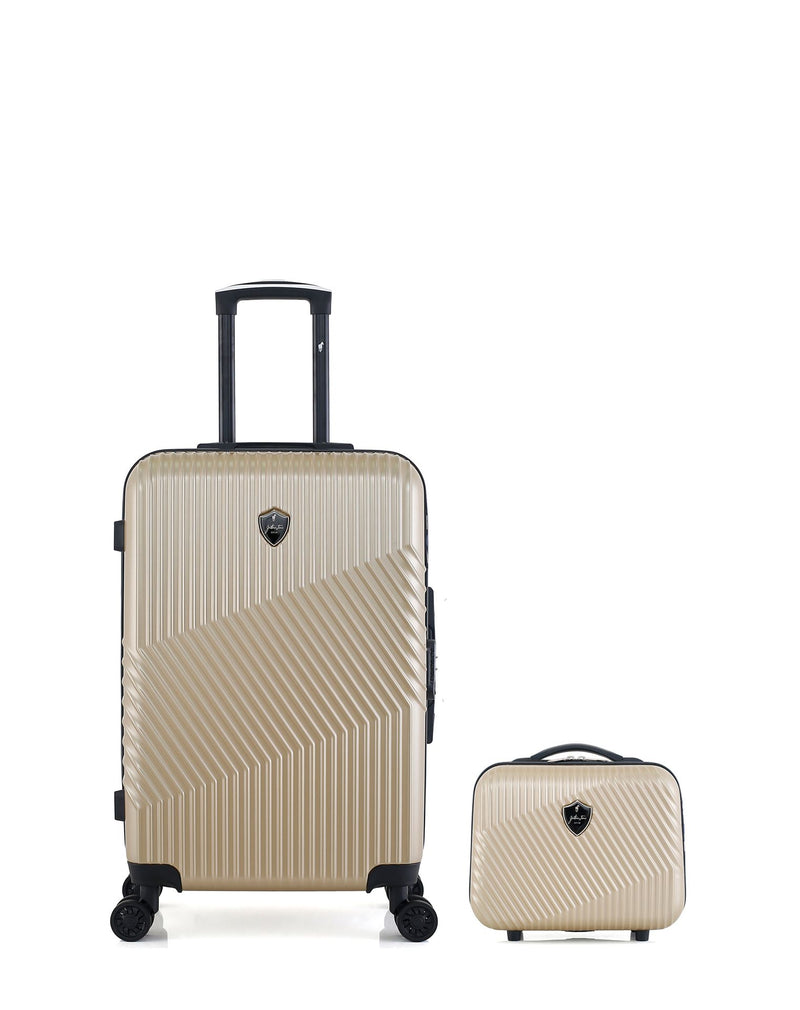 Lot de 2 - Valise weekend et vanity PETER