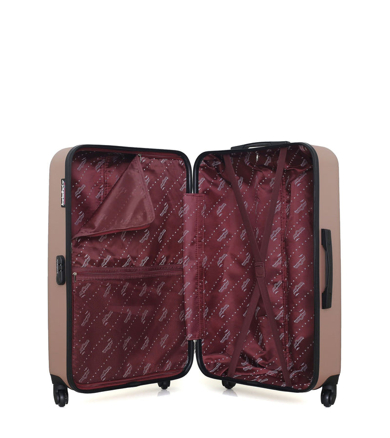 AMERICAN TRAVEL - LOT DE 3 - Valises grand format, weekend et cabine BROOKLYN