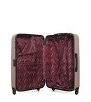 AMERICAN TRAVEL - LOT DE 3 - Valises grand format, weekend et cabine XXS BROOKLYN