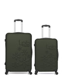 Lot de 2 - Valises grand format et weekend ELEONOR