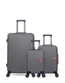 SWISS KOPPER - LOT DE 3 - Valise Grand Format, Valise Cabine et Valise Cabine XXS SPIEZ