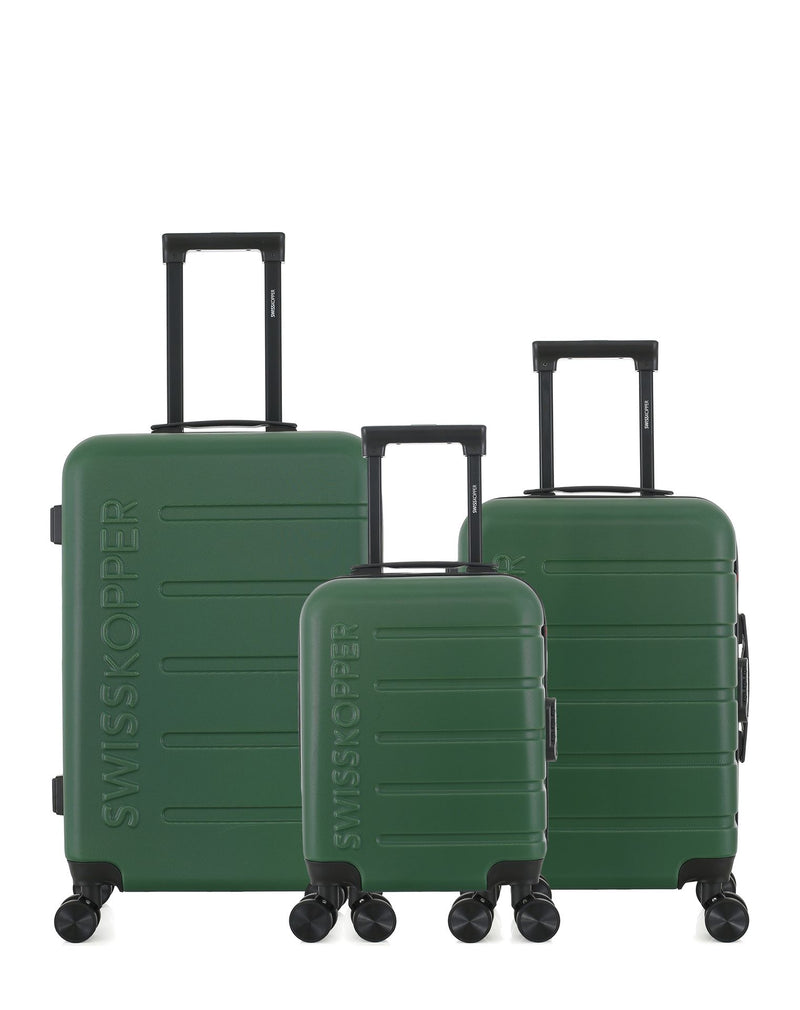 SWISS KOPPER  -  Lot de 3  -  Valise weekend, valise cabine et valise cabine XXS AIGLE