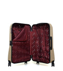 AMERICAN TRAVEL - LOT DE 2 - Valise Grand Format et Valise Cabine DC