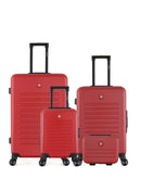 SWISS KOPPER - LOT DE 4 - Valise Grand Format, Valise Week-end, Valise Cabine XXS et Vanity WIL