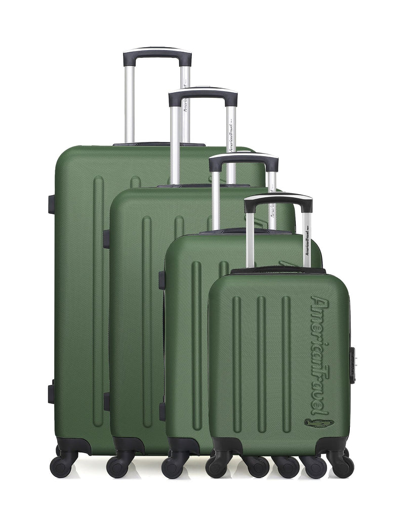 AMERICAN TRAVEL - Set de 4 Valises BRONX-M