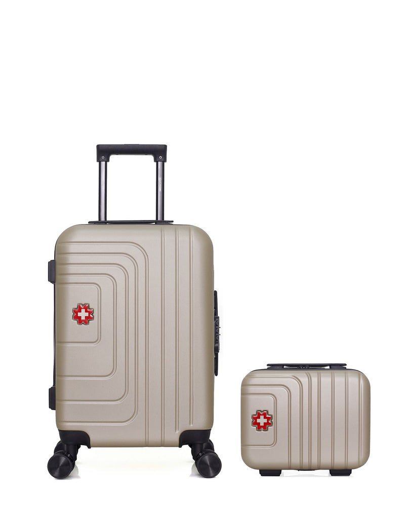SWISS KOPPER - LOT DE 2 - Valises cabine et vanity RUTI