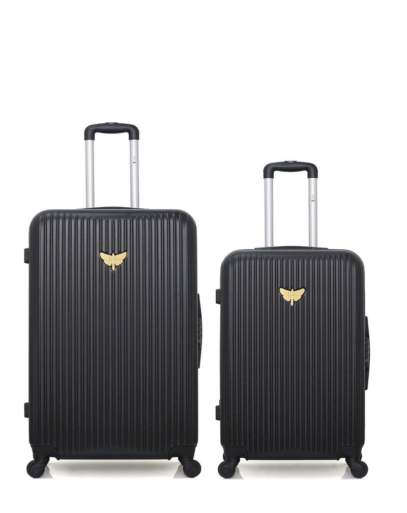 LPB LUGGAGE - Lot de 2 - Valises grand format et weekend AGATA