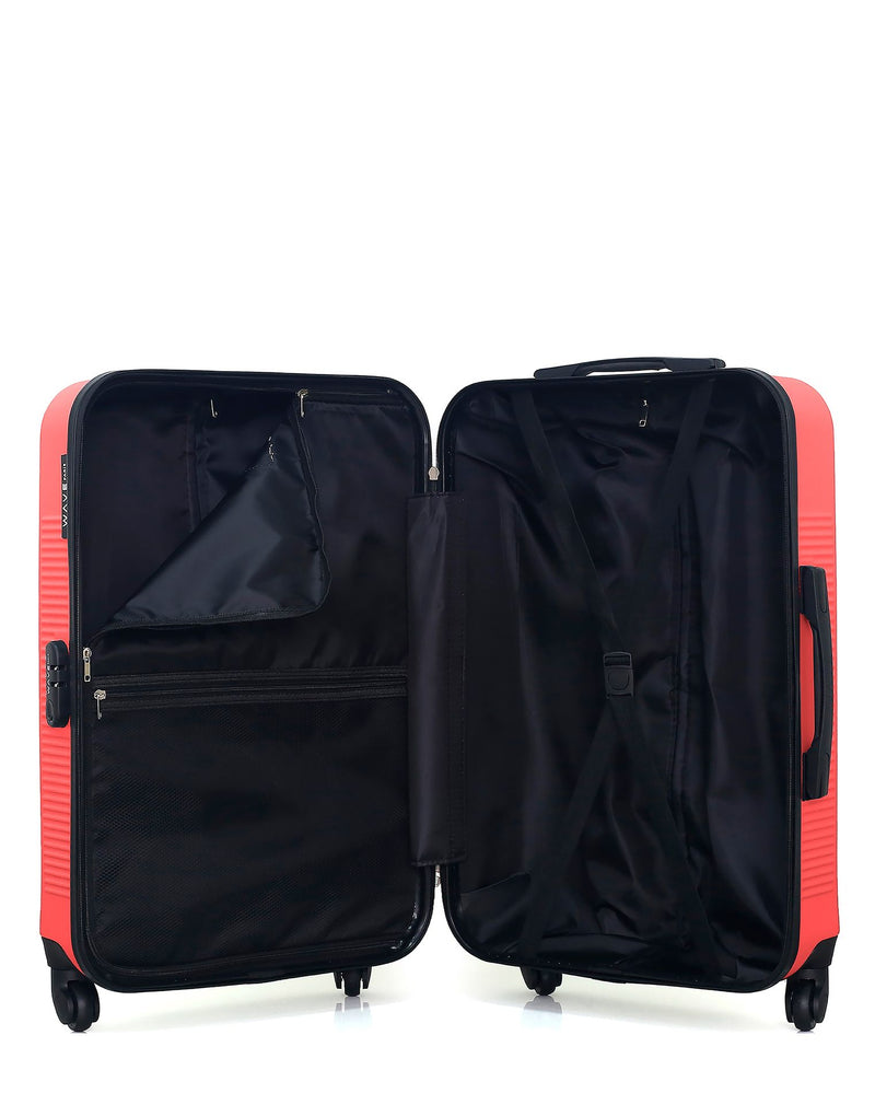 WAVE PARIS - Lot de 3 - Valise weekend, valise cabine et vanity SELENGA