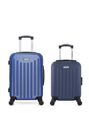 AMERICAN TRAVEL - LOT DE 2 - Valise Cabine et Valise Cabine XXS BROOKLYN