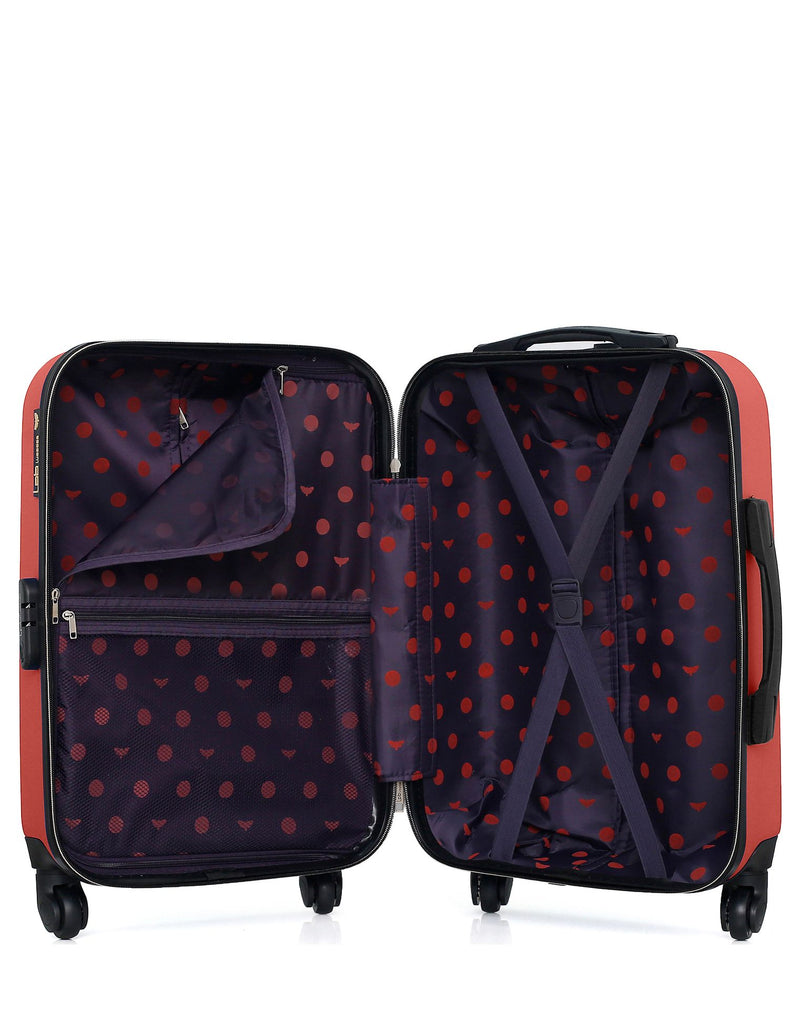 Lot de 2 - Valise cabine et vanity ELEONOR