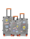 Lot de 3 Valises Rigides Taille Moyenne, Cabine et Cabine XS LUGERS