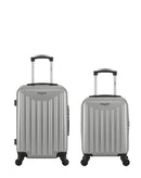 AMERICAN TRAVEL - LOT DE 2 - Valise Cabine et Valise Cabine XXS BROOKLYN