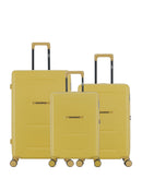AMERICAN TRAVEL - LOT DE 3 - Valises grand format, weekend et cabine CLEVELAND