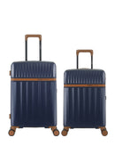 Lot de 2 Valises Rigides Taille Moyenne et Cabine ZERMATT