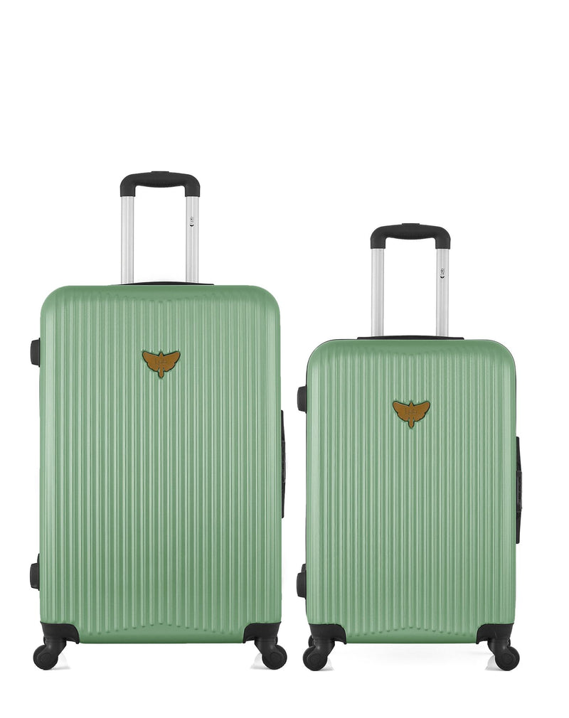 LPB LUGGAGE - Lot de 2 - Valises grand format et weekend AGATA
