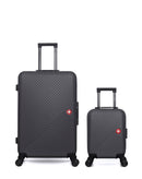 SWISS KOPPER - LOT DE 2 - Valise Grand Format et Valise Cabine XXS SPIEZ