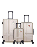 SWISS KOPPER - LOT DE 3 - Valise Grand Format, Valise Week-end et Valise Cabine XXS USTER