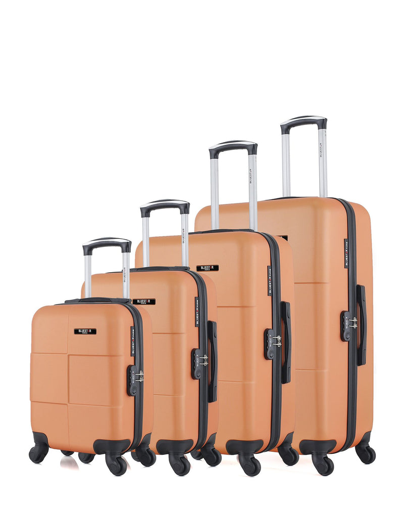 BLUESTAR - Set de 4 Valises MIAMI-M 75 cm 4 Roues