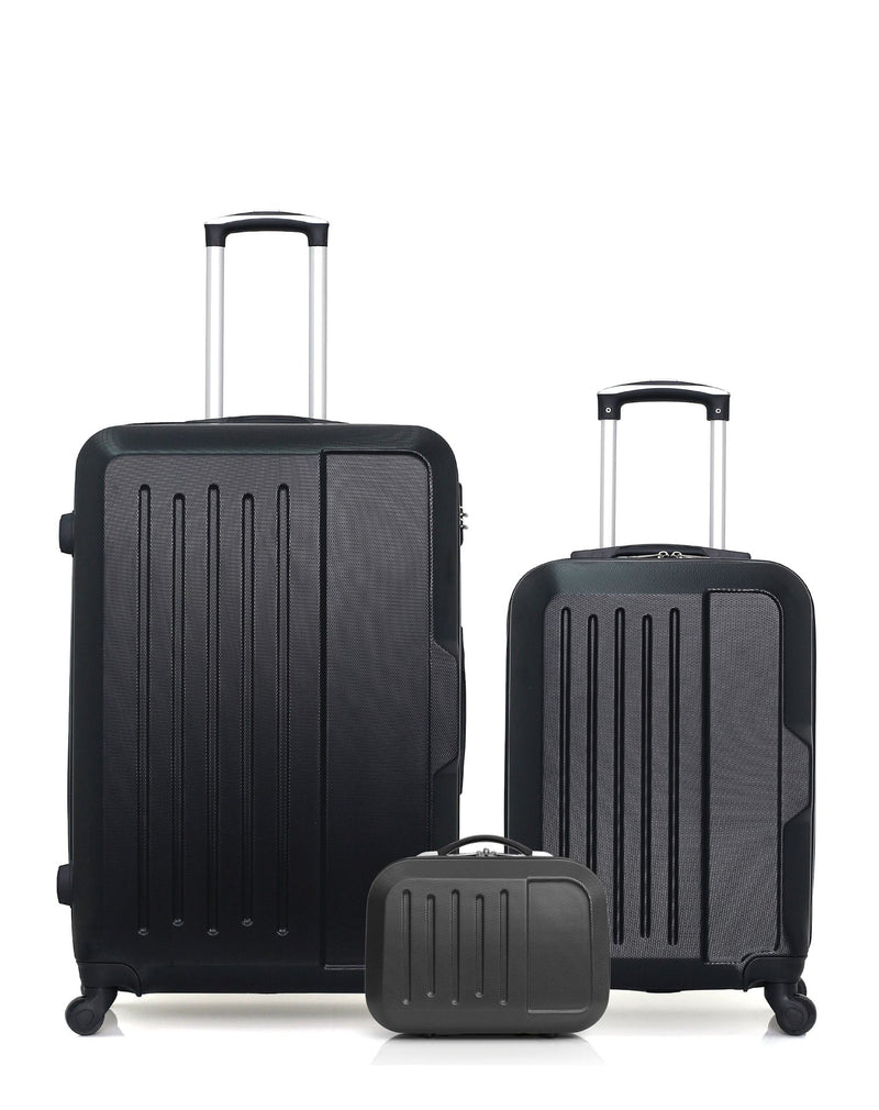 HERO - LOT DE 3 - Valises grand format, cabine et vanity VESUVIO