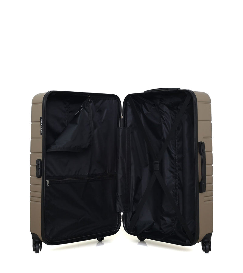 WAVE PARIS - Lot de 3 - Valises grand format, weekend et cabine TIGRE
