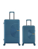 Lot de 2 Valises Rigides Grand Format et Cabine CELIA
