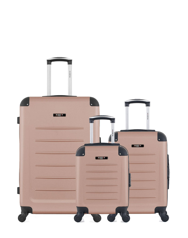 BLUESTAR - LOT DE 3 - Valises grand format, cabine et cabine XXS OPERA