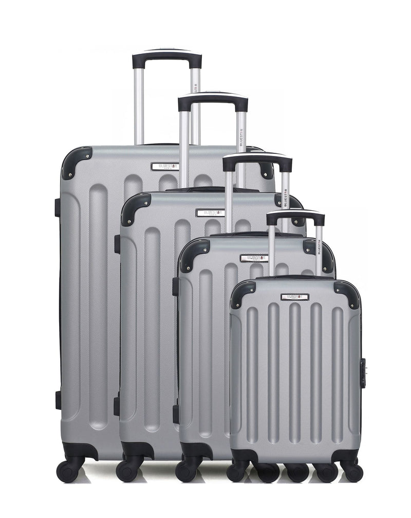 BLUESTAR - Set de 4 Valises MADRID-M 75 cm 4 Roues