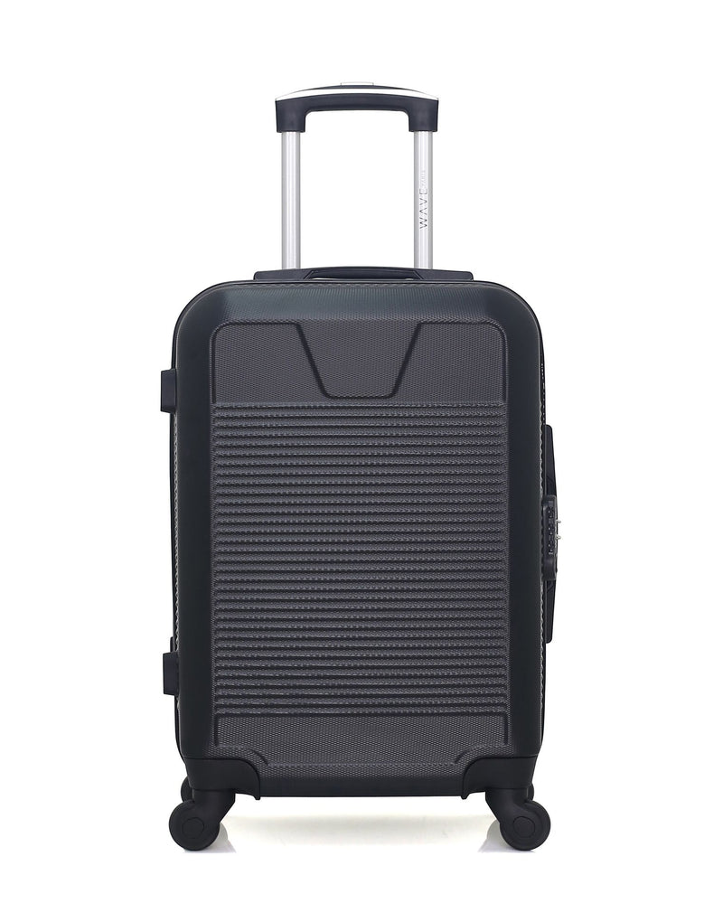 WAVE PARIS - Valise Cabine ABS SELENGA 4 Roues 55 cm