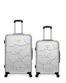 LPB LUGGAGE - LOT DE 2 - Valises grand format et weekend AELYS
