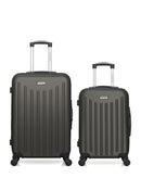 AMERICAN TRAVEL - Lot de 2 - Valises weekend et cabine BROOKLYN
