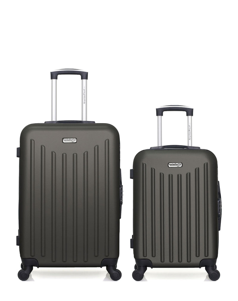 AMERICAN TRAVEL - Lot de 2 - Valises weekend et cabine BROOKLYN