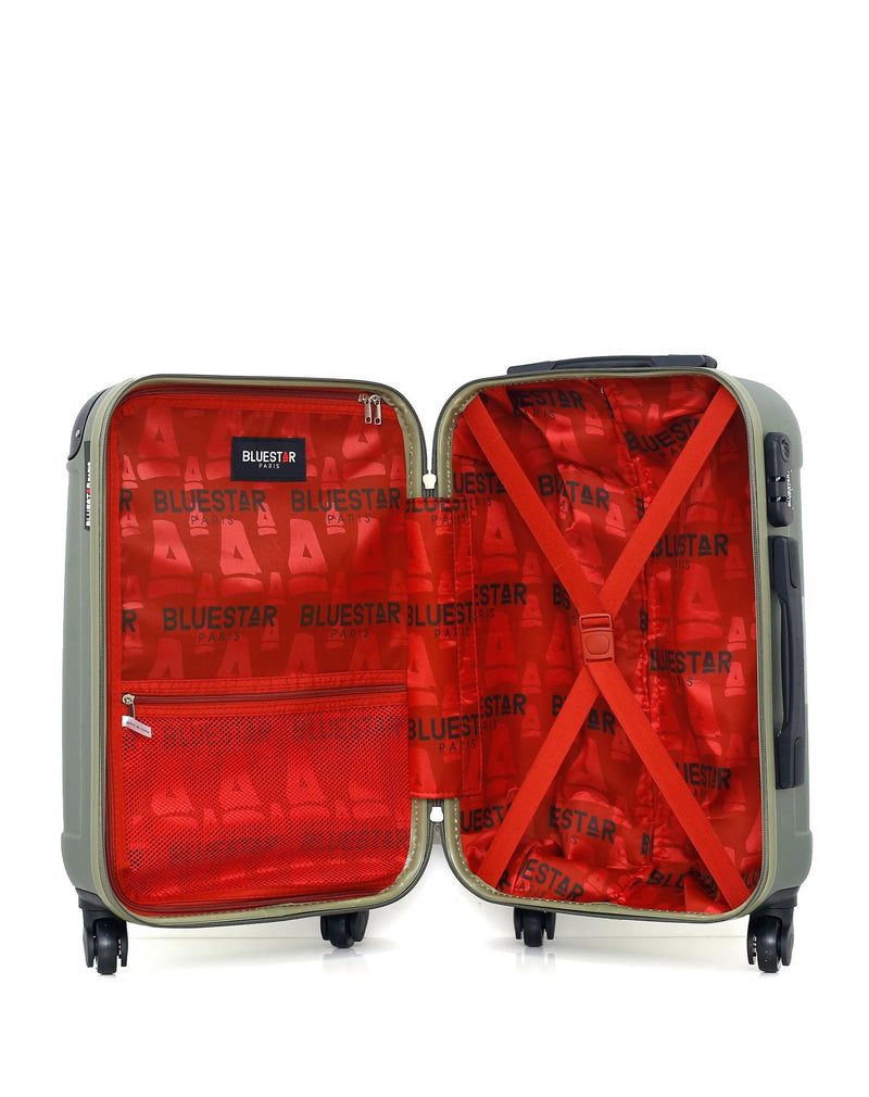 BLUESTAR - Set de 5 Valises MADRID-D 82 cm 4 Roues