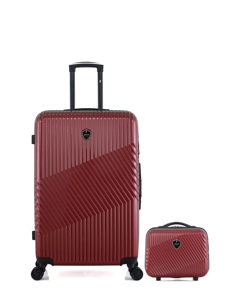 Lot de 2 - Valise grand format et vanity PETER