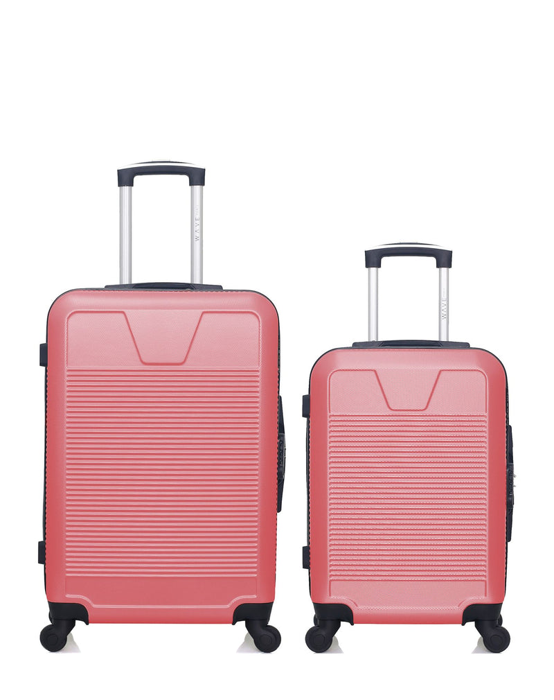 WAVE PARIS - Lot de 2 - Valise weekend et valise cabine SELENGA