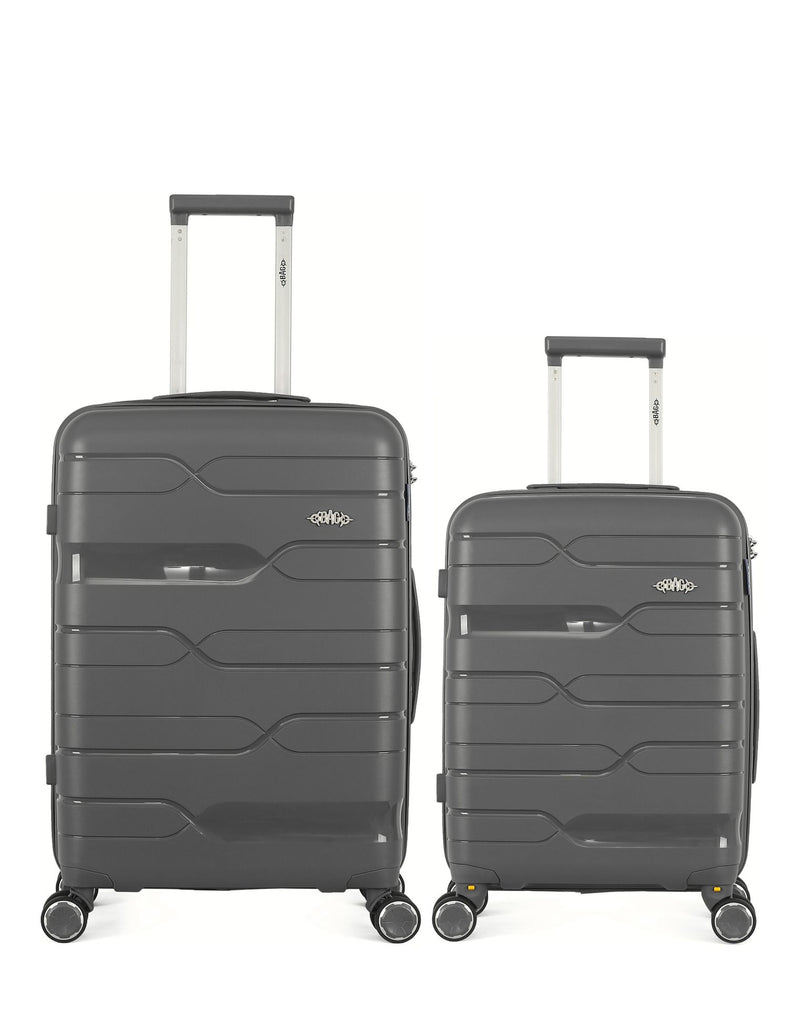 OBAGO  -  Lot de 2  -  Valise weekend et valise cabine PEGASE