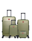SWISS KOPPER - LOT DE 4 - Valise Grand Format, Valise Week-end, Valise Cabine XXS et Vanity WIL