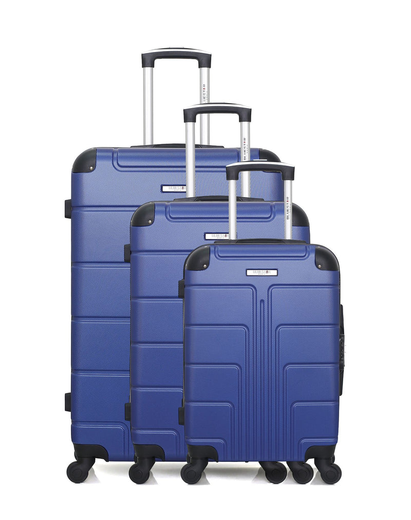 BLUESTAR - Set de 3 Valises OTTAWA 75 cm 4 Roues