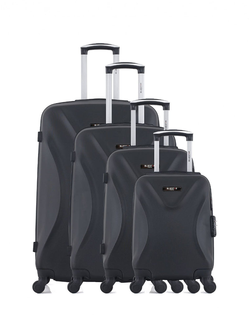 BLUESTAR - Set de 4 Valises GARIBALDI-M 75 cm 4 Roues