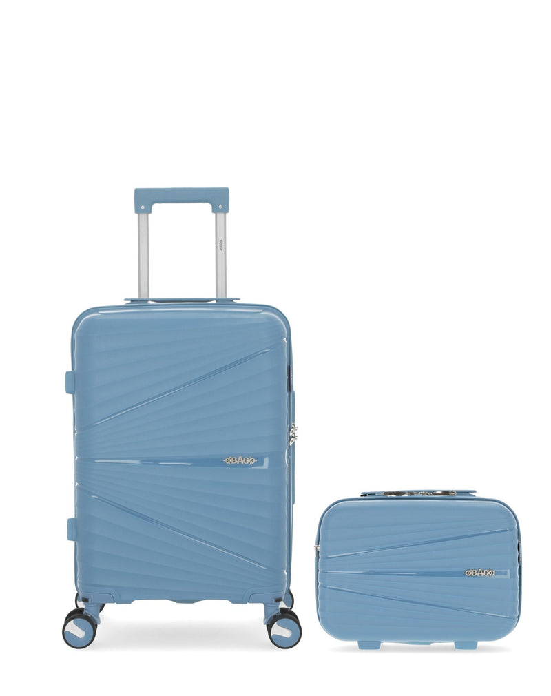 OBAGO - LOT DE 2 - Valises cabine et grand vanity VELA