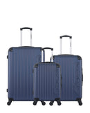 AMERICAN TRAVEL - LOT DE 3 - Valises grand format, weekend et cabine BUDAPEST