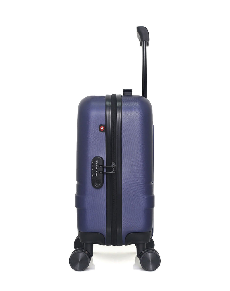 SWISS KOPPER - LOT DE 4 - Valises grand format, weekend, cabine et cabine XXS USTER