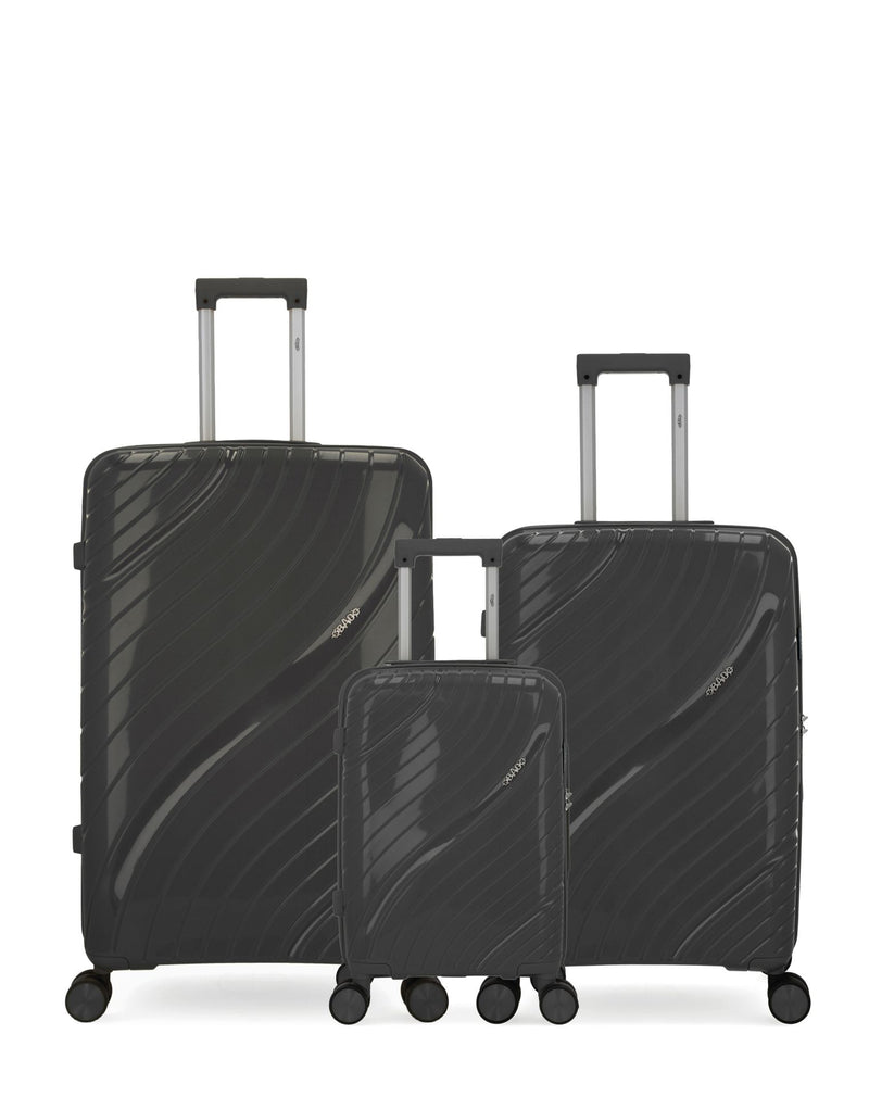 OBAGO - LOT DE 3 - Valises grand format, weekend et cabine XS LYRA