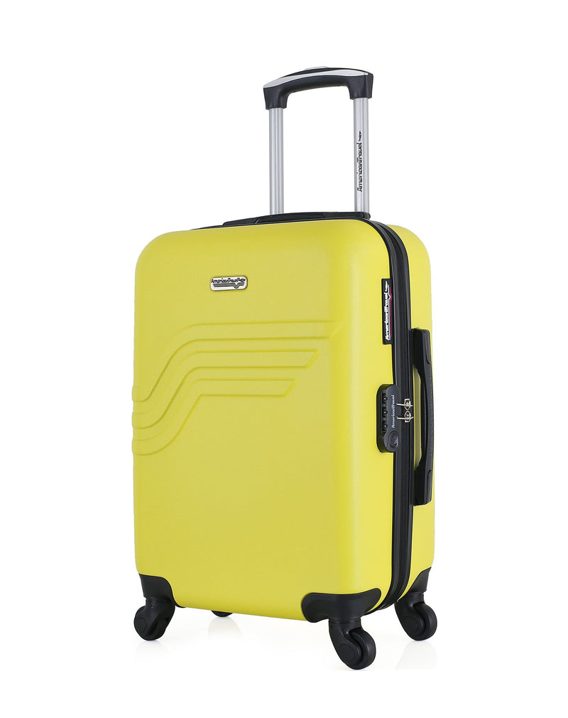 AMERICAN TRAVEL - Valise Cabine ABS QUEENS 4 Roues 55 cm