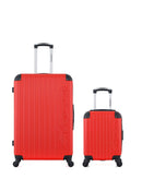 AMERICAN TRAVEL - LOT DE 2 - Valises grand format et cabine XXS BUDAPEST