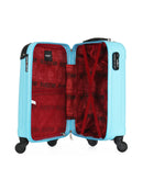 BLUESTAR - Valise Cabine XS MADRID-E 50 cm 4 Roues